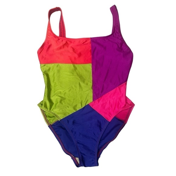 OSCAR DE LA RENTA | One Piece Swim Suit | Size 14 - Picture 1 of 8